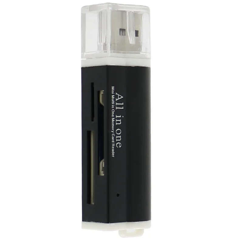 All in 1 USB 2.0 Multi Memory Card Reader  Micro SD SDHC TF M2 MMC MS PRO DUO