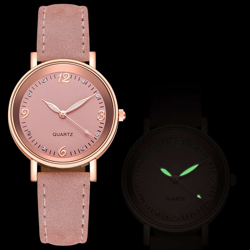 Casual Fashion Women watch quartz Watch -  Pink
