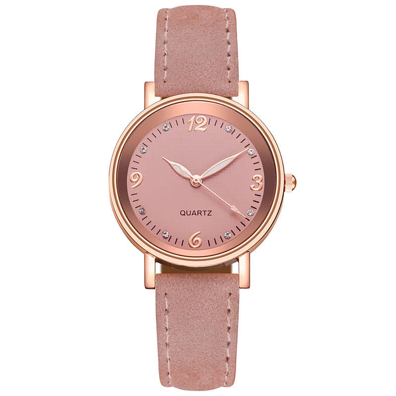 Casual Fashion Women watch quartz Watch -  Pink