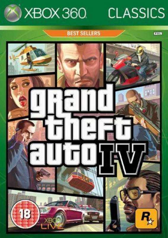 Grand Theft Auto IV - Classics (Xbox 360)