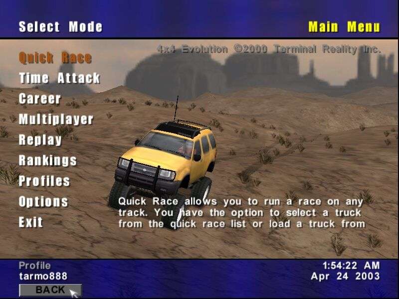 4x4 Evolution (PlayStation 2)