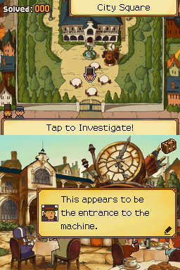 Professor Layton and the Lost Future (Nintendo DS)