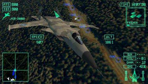 Ace Combat X: Skies of Deception - Platinum (PSP)