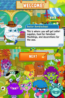 Moshi Monsters: Moshling Zoo (Nintendo DS)