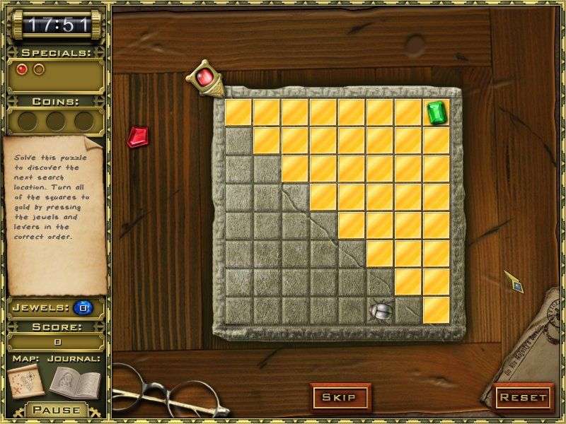 Jewel Quest Mysteries: Curse of the Emerald Tear (Nintendo DS)