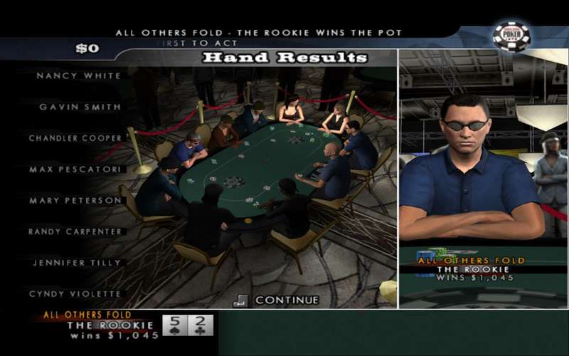 World Series of Poker 2008: Battle for the Bracelets (PlayStation 2)