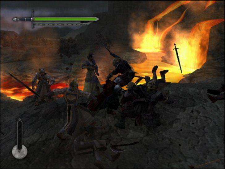 The Lord of the Rings: The Two Towers - Platinum (PlayStation 2)