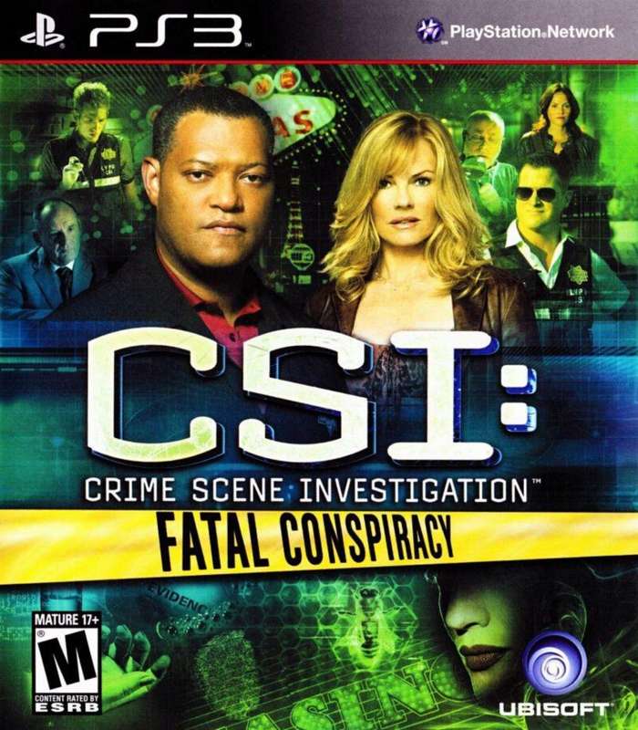 CSI: Crime Scene Investigation - Fatal Conspiracy (PlayStation 3)