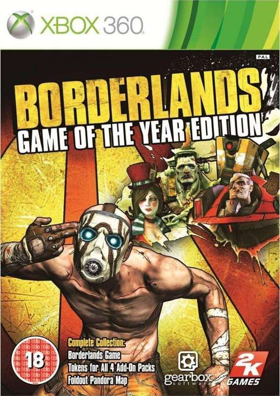 Borderlands Game of the Year Edition (Xbox 360)
