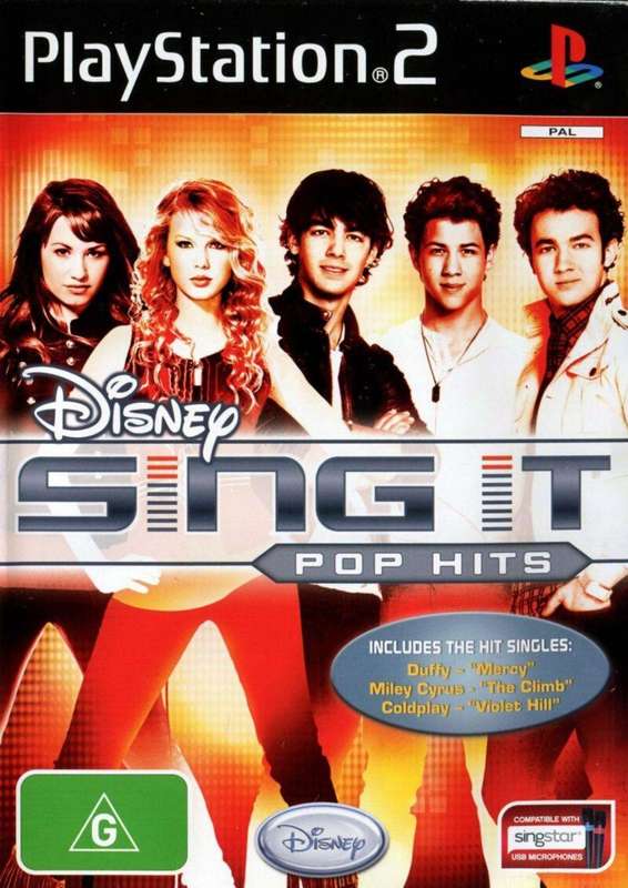 Disney Sing it: Pop Hits (PlayStation 2)