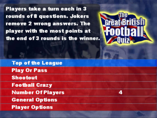 The Great British Football Quiz (PlayStation 2)