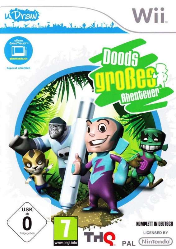 uDraw: Dood's Big Adventure (Nintendo Wii)
