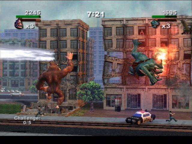 Rampage: Total Destruction (PlayStation 2)