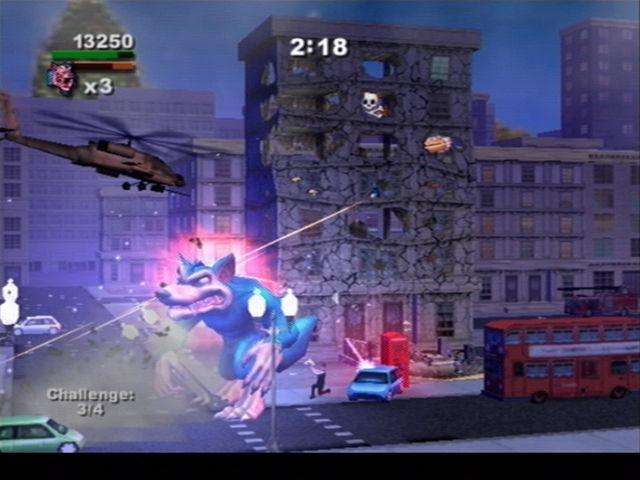 Rampage: Total Destruction (PlayStation 2)