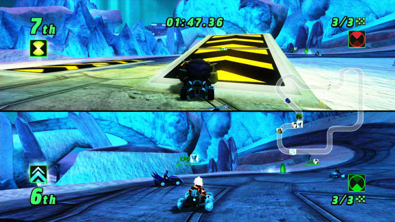 Ben 10: Galactic Racing (Nintendo 3DS)