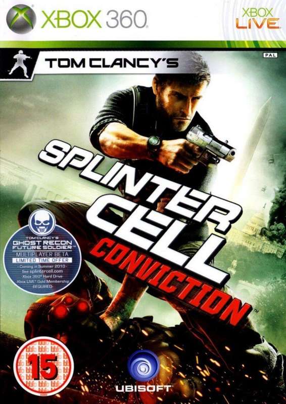 Tom Clancy's Splinter Cell: Conviction (Steelbook)  (Xbox 360) (New)