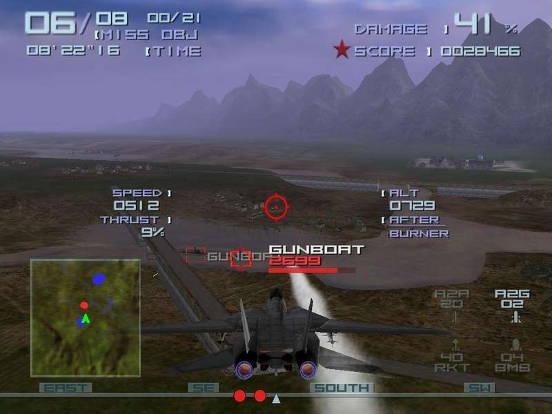 Top Gun: Combat Zones (PlayStation 2)