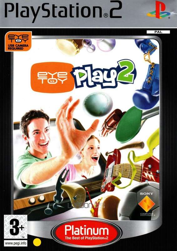 EyeToy: Play 2 - Platinum (PlayStation 2)