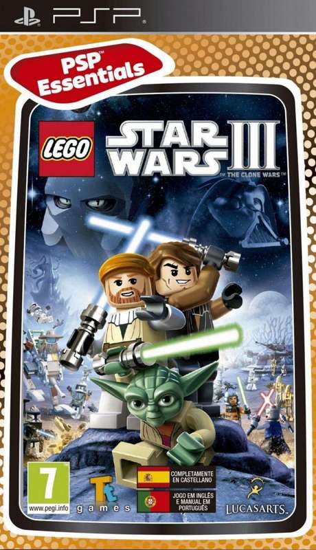 LEGO: Star Wars III: The Clone Wars - Essentials (PSP)