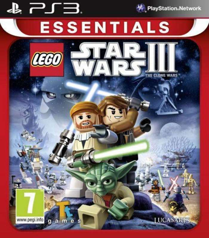 LEGO: Star Wars III: The Clone Wars - Essentials (PlayStation 3)