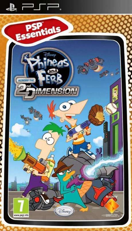 Phineas and Ferb: Across the 2nd Dimension - Essentials (PSP)