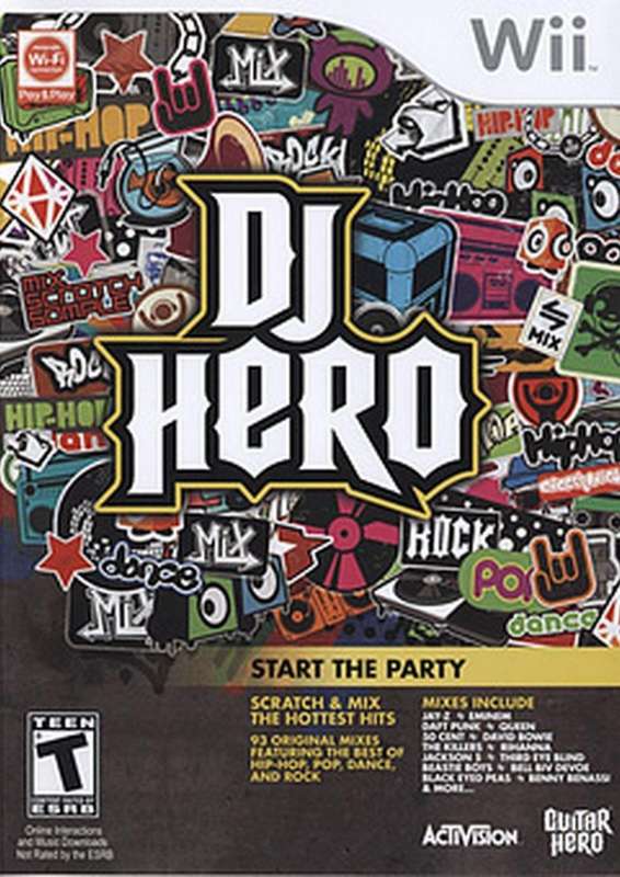 DJ Hero (Nintendo Wii)