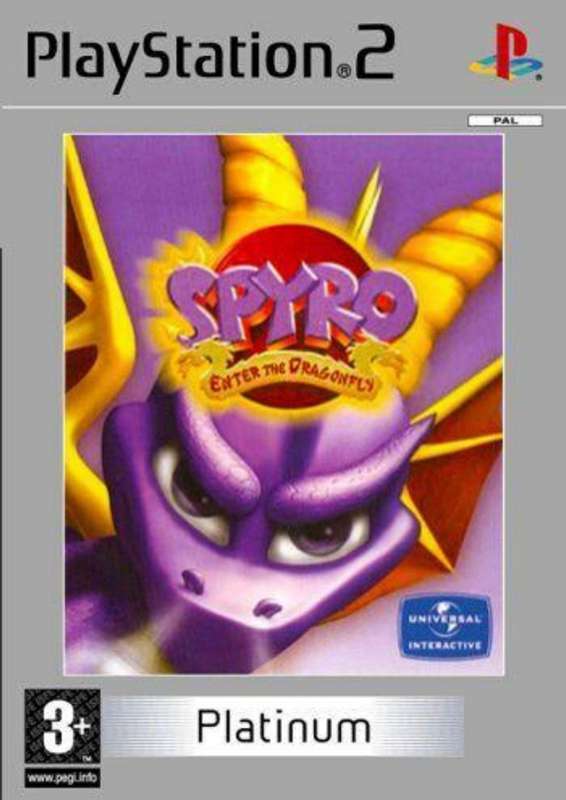 Spyro: Enter The Dragonfly (Platinum) (PlayStation 2)