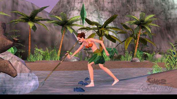 The Sims 2: Castaway - Platinum (PlayStation 2)