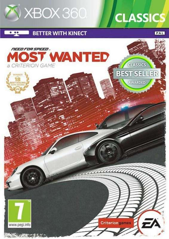 Need for Speed: Most Wanted - Classics (2012) (Xbox 360)