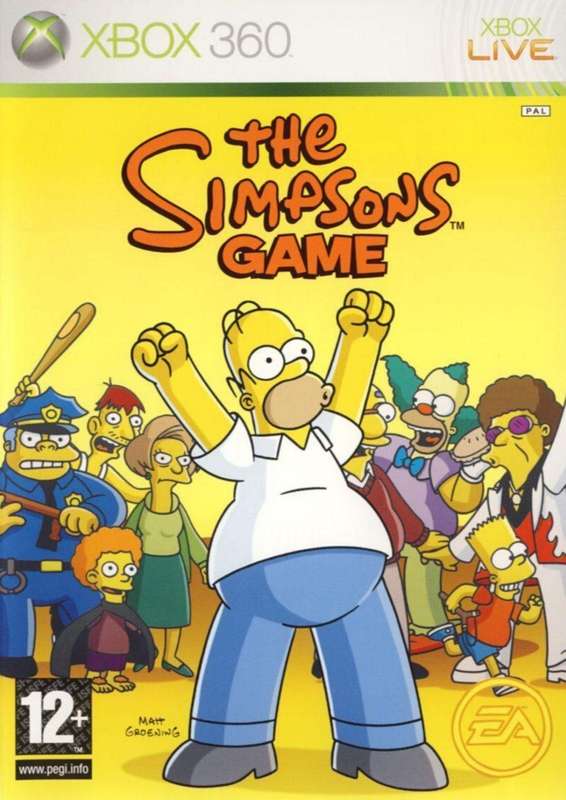 The Simpsons Game (Xbox 360)