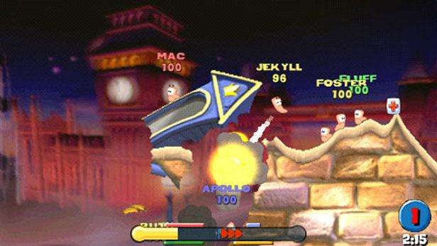 Worms: Open Warfare (PSP)