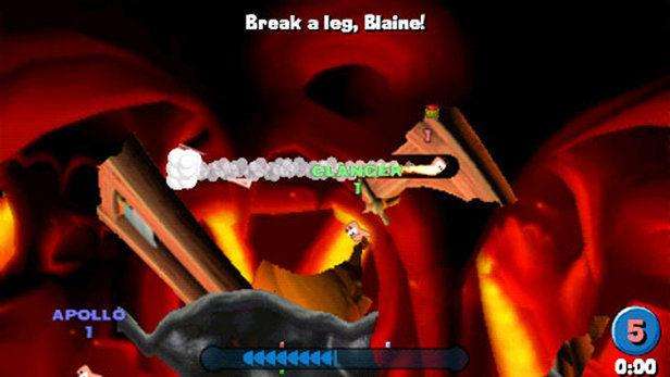 Worms: Open Warfare (PSP)