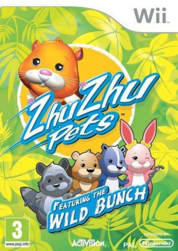 ZhuZhu Pets Featuring the Wild Bunch (Nintendo Wii)