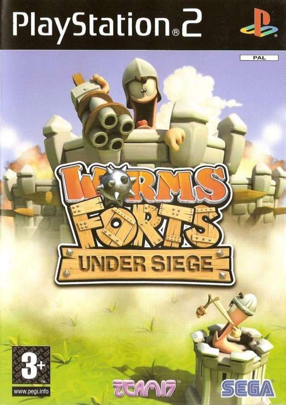 Worms Forts - Under Siege (PS2)