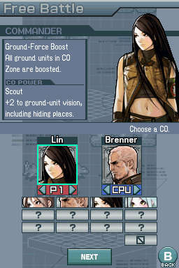 Advance Wars: Dark Conflict (Nintendo DS)