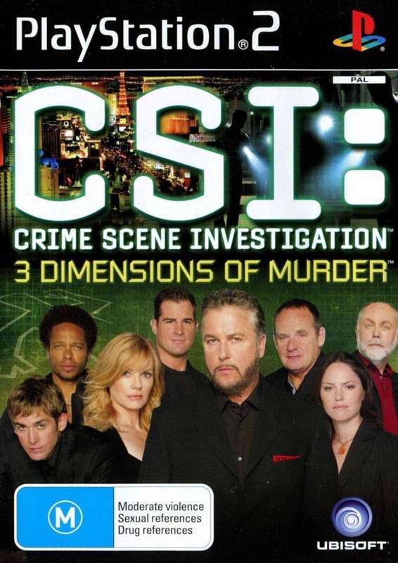 CSI: Crime Scene Investigation - 3 Dimensions of Murder (PlayStation 2)