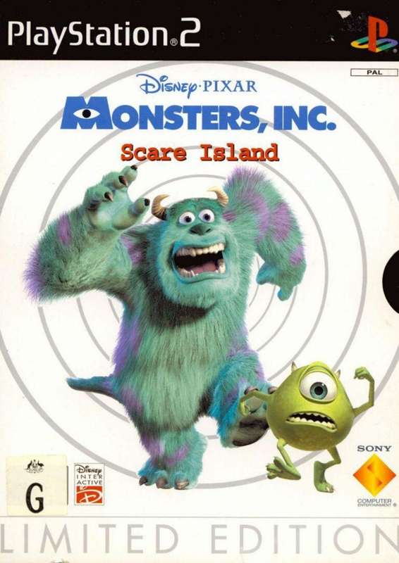DisneyPixar Monsters, Inc.: Scare Island (PlayStation 2)