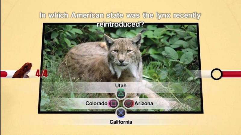 Nat Geo Quiz!: Wild Life (PlayStation 3)