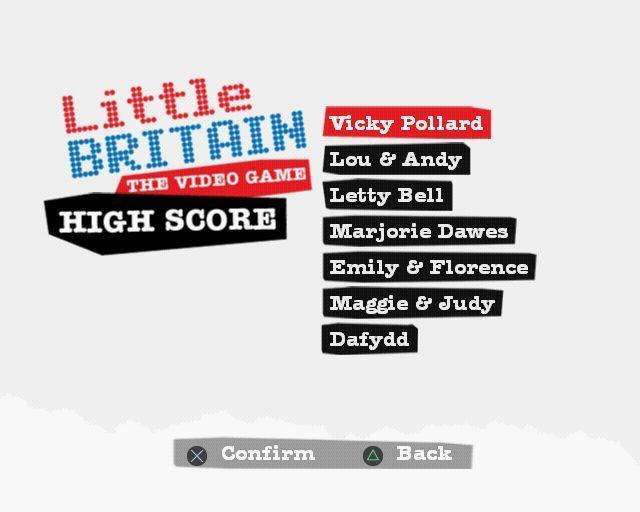 Little Britain: The Video Game (PlayStation 2)