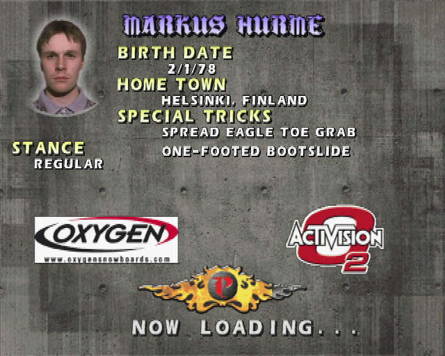 Shaun Palmer's Pro Snowboarder (PlayStation 2)