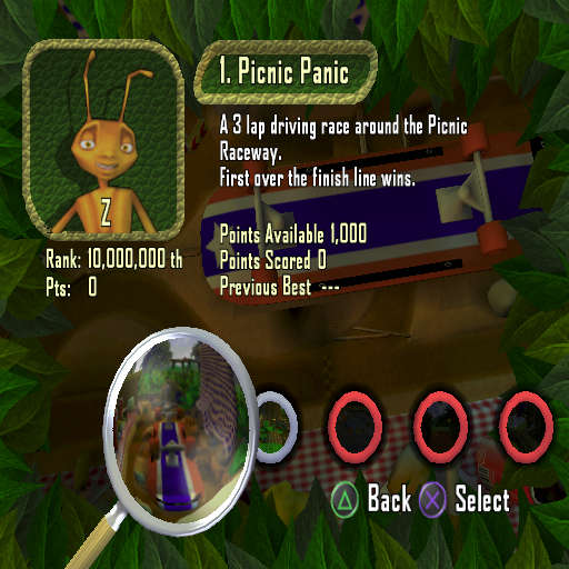 Antz Extreme Racing (PlayStation 2)