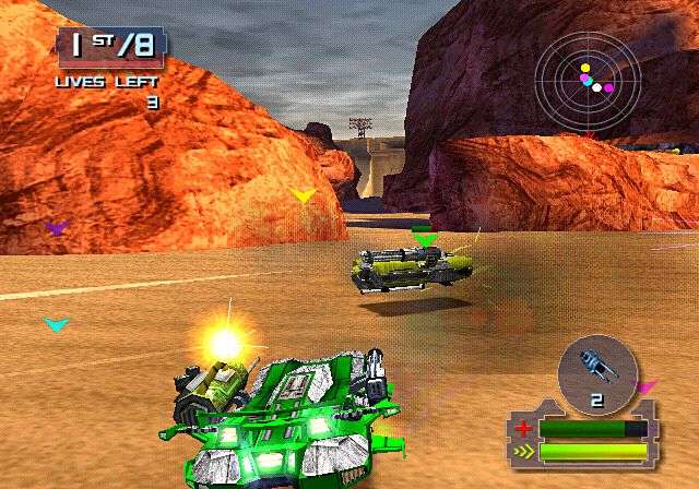 Motorsiege: Warriors of Primetime (PlayStation 2)