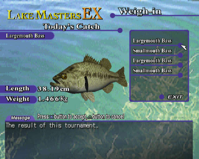 Lake Masters Ex (PlayStation 2)