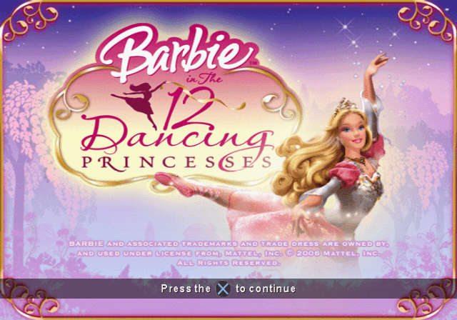 Barbie in The 12 Dancing Princesses (PlayStation 2)
