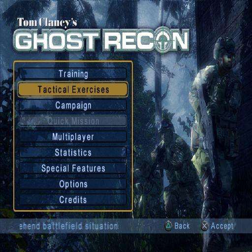 Tom Clancy's Ghost: Recon (PlayStation 2)