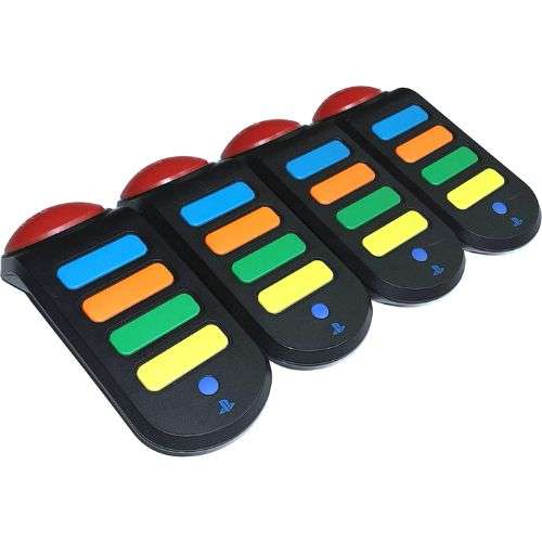 PlayStation Wireless Buzz! Controllers Set - Compatible with PS2/PS3