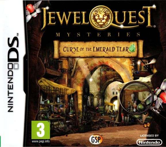 Jewel Quest Mysteries: Curse of the Emerald Tear (Nintendo DS)