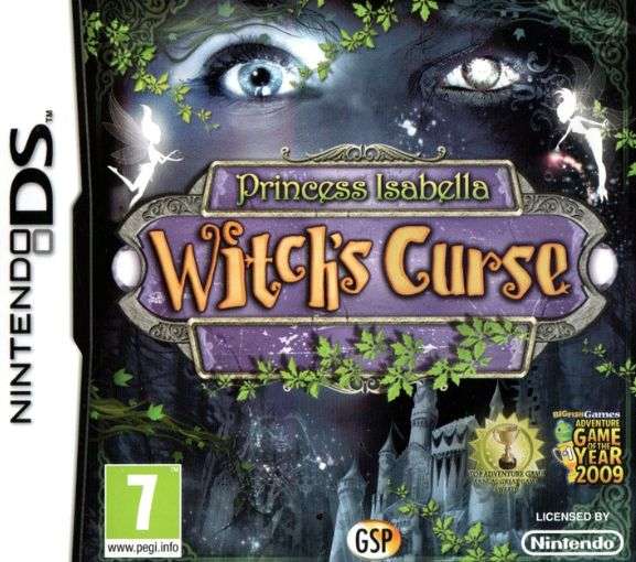 Princess Isabella: A Witch's Curse ((Nintendo DS)