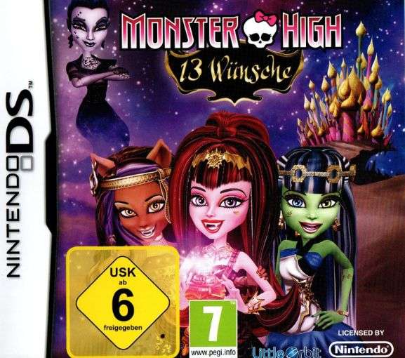 Monster High: 13 Wishes (Nintendo DS)