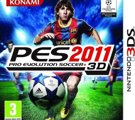 Pro Evolution Soccer 2011 3D (Nintendo 3DS) (New)